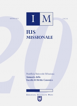 Ius Missionale Anno XIV/ 2020