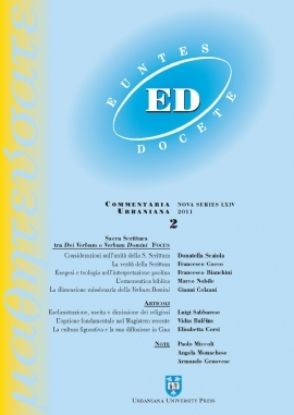 Euntes Docete LXIV/2-2011