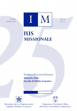 Ius Missionale XVIII-XIX / 2024-2025