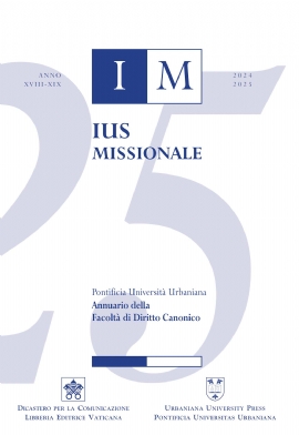Ius Missionale XVIII-XIX/2024-2025