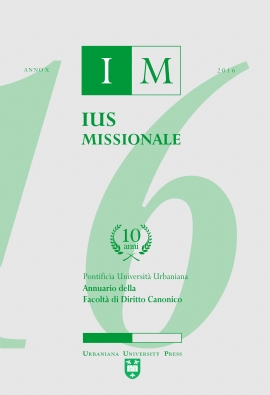 Ius Missionale Anno X/2016.