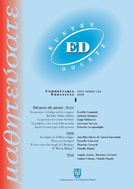 Euntes Docete LXI/1-2008