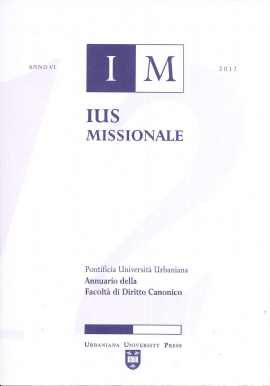 Ius Missionale Anno VI/2012