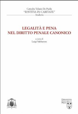 Legalità e Pena nel Diritto Penale Canonico
